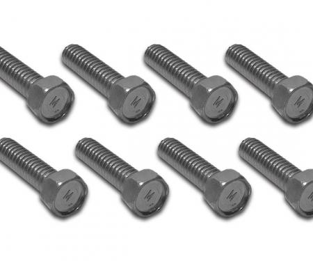 Corvette Valve Cover Bolt Set, Aluminum 8 Piece, 1963-1982