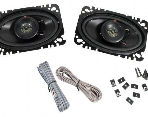 Corvette Speaker, Front 60 Watt Kenwood 4X6, 1968-1982