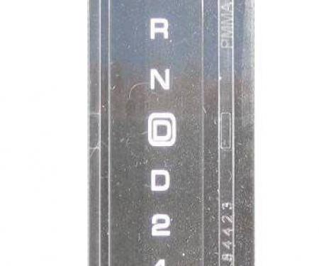 Corvette Automatic Shifter Indicator Lens, 1984-1989