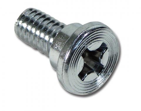 Corvette Seat Pivot Bolt, Chrome, 1963-1970 Early