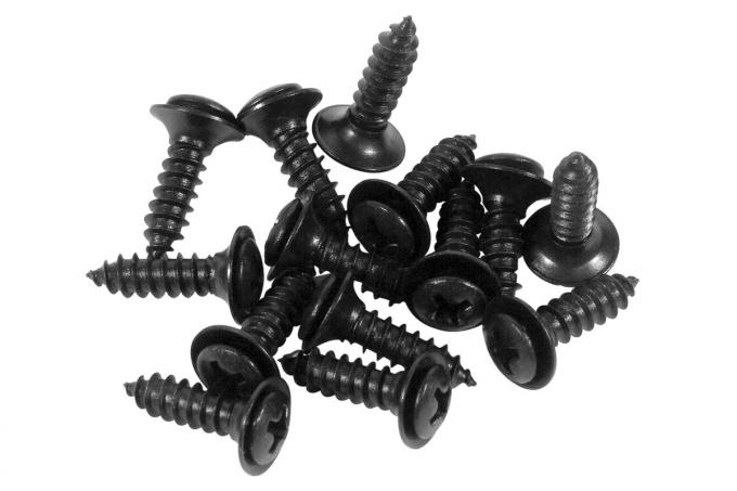 Corvette Door Panel Screws, 14 Piece, 1984-1993