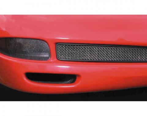 Corvette Fog Light Screens, Z06 Style, Black, 1997-2004
