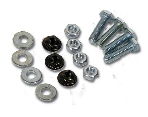 Corvette Heater Delete Plate Screw Set, 1963-1967