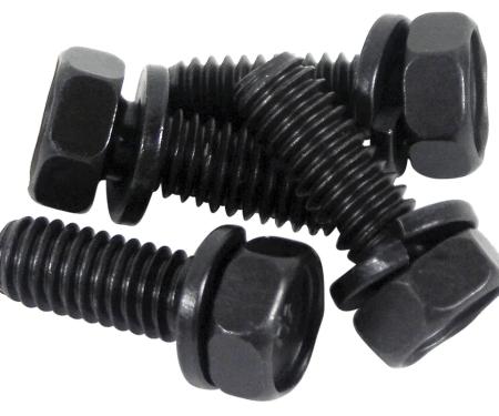 Corvette Stabilizer Bar Bushing Bracket Bolts, 4 Piece Set, 1965-1982