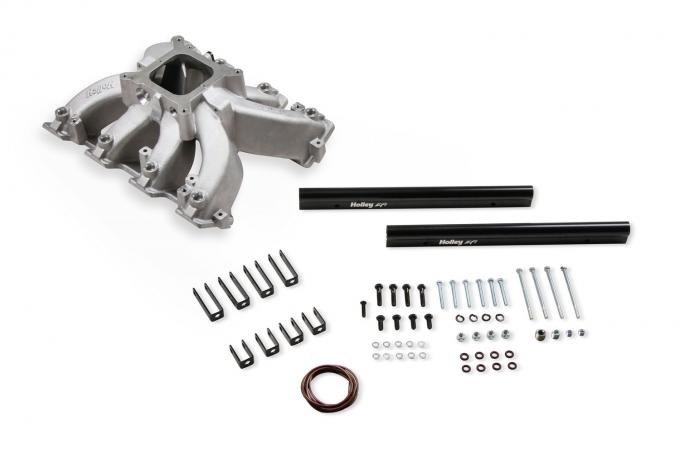 Holley Single Plane EFI Split-Design Race Intake Manifold- GM LS3/L92 300-290