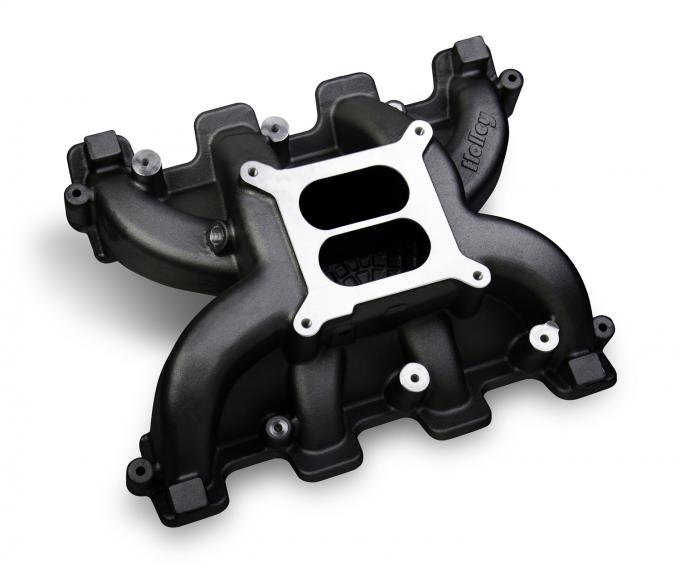 Holley Dual Plane Intake, GM LS1/LS2/LS6, Black 300-130BK