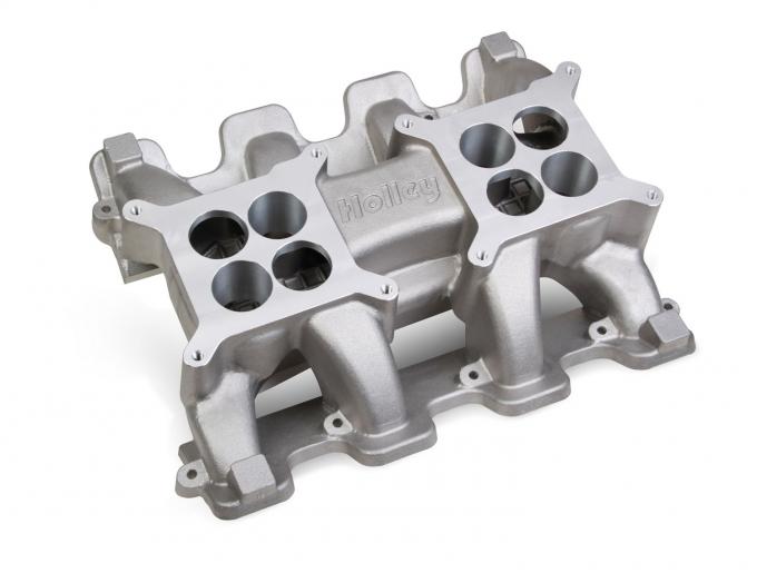 Holley LS Carbureted Manifold, 2x4 Dual Plane GM LS1/LS2/LS6 300-120