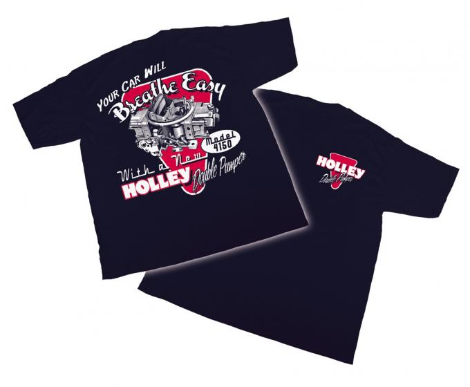 Holley Retro Double Pumper T-Shirt 10010-XXXLHOL