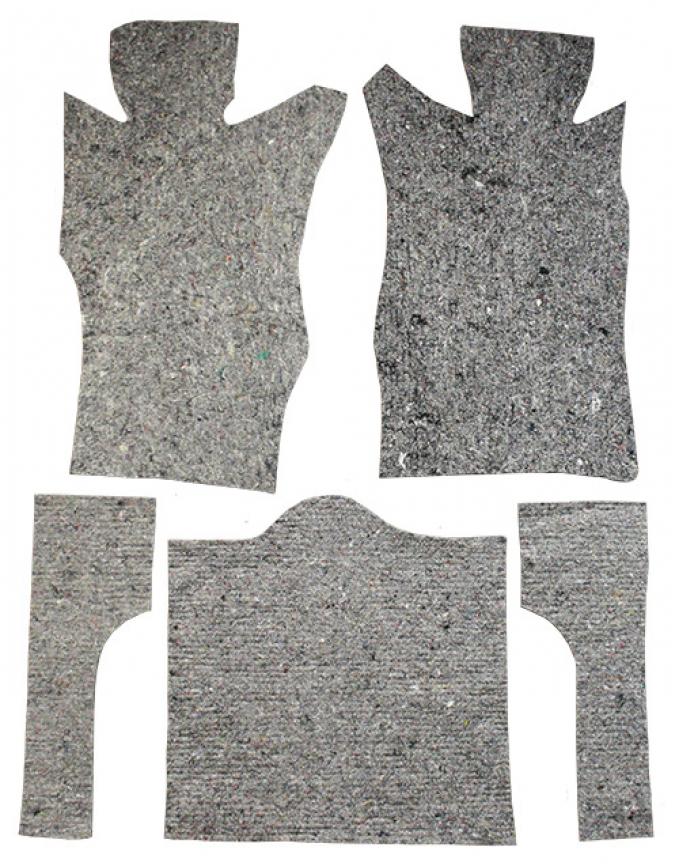 ACC 1963-1964 Chevrolet Corvette Complete Pad Kit Jute Carpet