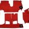 ACC 1992-1993 Chevrolet Corvette Convertible with 1 Door Latch Rear with Pad Cutpile Carpet