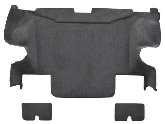 ACC 2005-2013 Chevrolet Corvette Convertible Rear with Pad Cutpile Carpet