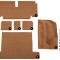 ACC 1971-1975 Chevrolet Corvette Coupe Rear with Pad Loop Carpet