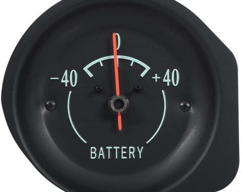 OER 1968-71 Corvette Ammeter Gauge - With Green Markings 6473859A