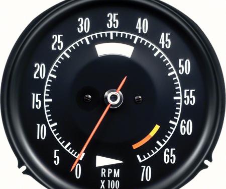 OER 1972-74 Corvette Tach 6500 Red Line 6468712W