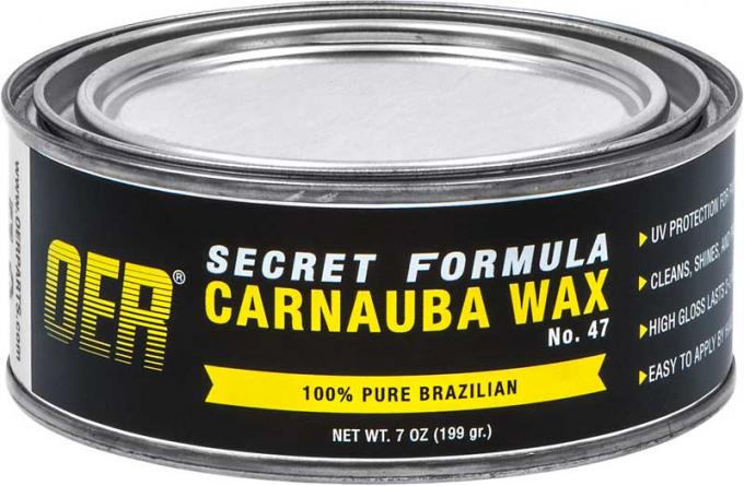 OER Secret Formula No. 47 Premium Hard Carnauba Paste Wax - 7 Oz. Can K89440