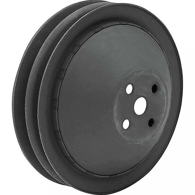 OER 1962-68 Chevrolet, GMC, Water Pump Pulley, Double Groove, Reproduction 3770245