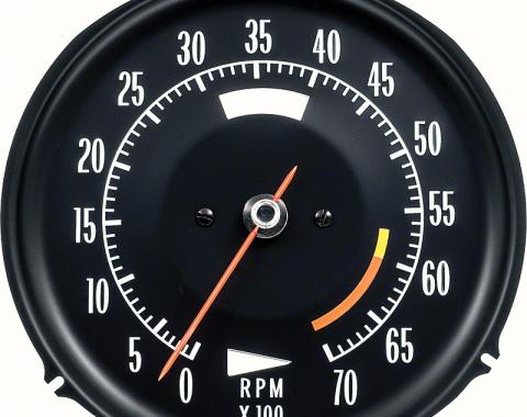 OER 1972-74 Corvette Tach 6000 Red Line 6469057W