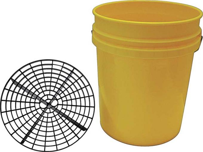 OER Grit Guard 5 Gallon Yellow Bucket With Grit Guard K89751