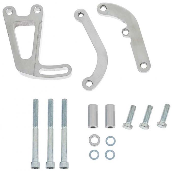 OER 1955-68 Power Steering Bracket Set - For Small Block Chevy With Short Water Pump 153664