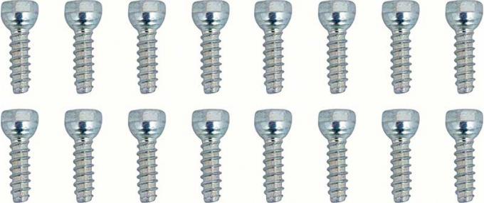 OER 1965-72 Rally Wheel Ornament Screw Set - 16 Piece *R306