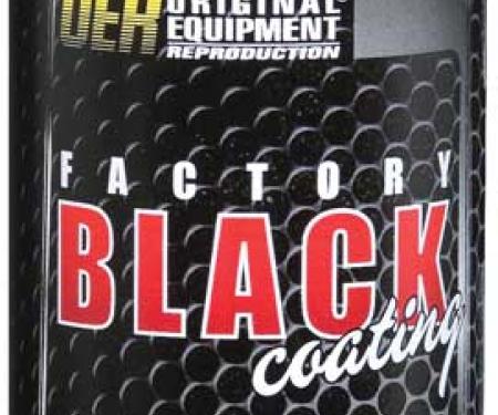 OER "Factory Black" High Gloss Black Engine Paint - 16 Oz Aerosol Can K89543