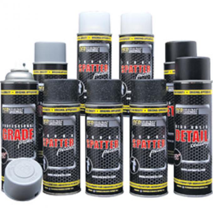 OER Black and Gray Trunk Refinishing Kit with Standard Gray Primer *K51490