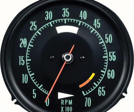 OER 1968-71 Corvette Tach 6500 Red Line 6468712A