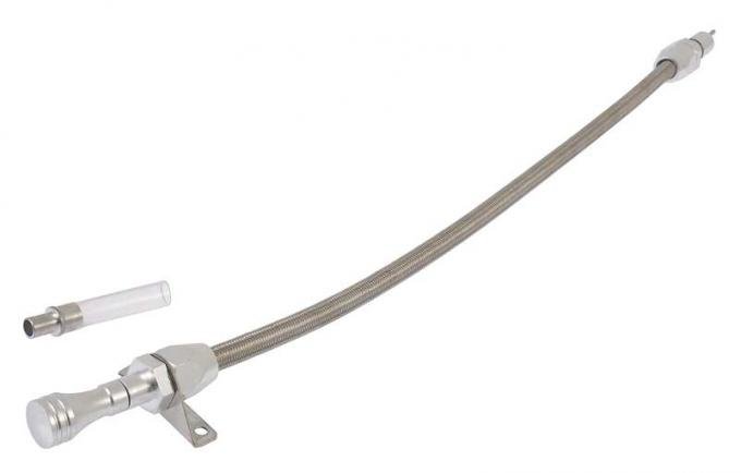 OER 1950-73 GM Firewall Mount Flexible Stainless Steel Transmission Dipstick For Powerglide 153668