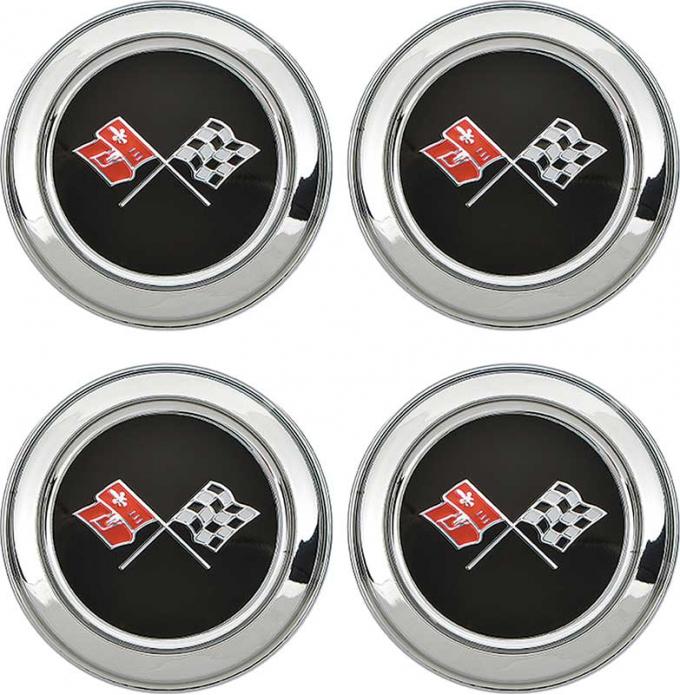 OER 1978 Corvette Wheel Center Cap Set of 4 - Indy 500 Pace Car 748640