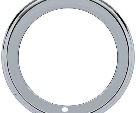 OER 14" Chrome 2-1/4" Deep Step Lip Rally Wheel Trim Ring A9590010