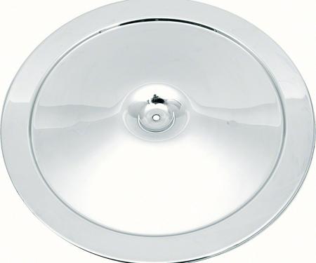 OER 14" Open Element Chrome Air Cleaner Lid with Square Imprint 6421832