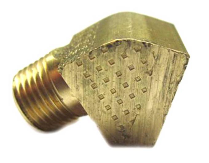 OER 1957-81 GM, Pontiac, Firebird, Oil Sender Unit, Fuel Line, 45° Brass Elbow 9409927
