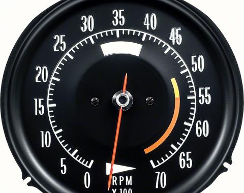 OER 1972-74 Corvette Tach 5500 Red Line 6468711W