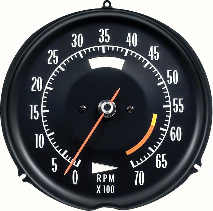 OER 1972-74 Corvette Tach 6000 Red Line 6469057W