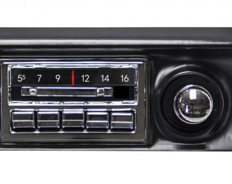Custom Autosound 1968-1976 Chevrolet Corvette Slidebar Radio