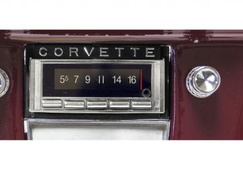 Custom Autosound 1958-1962 Chevrolet Corvette USA-740 Radio