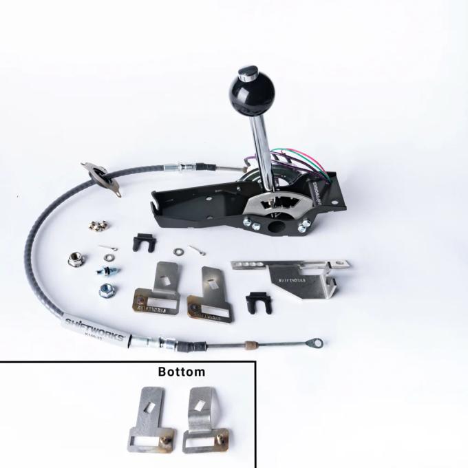 Shiftworks 1968-76 Corvette Shifters - (Slap-Shift) TH350 / TH400 / TH200-4R / TH700-R4 / 4L60E / 4L70E / 4L80E SW270-C3AR