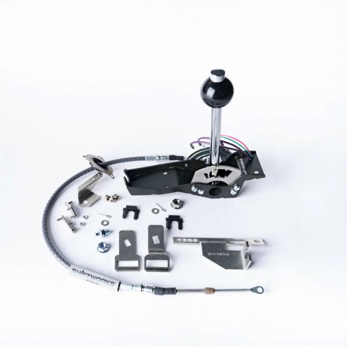Shiftworks 1977-82 Corvette Shifters - (Slap-Shift) TH350 / TH400 / TH200-4R / TH700-R4 / 4L60E / 4L70E / 4L80E SW270-C3BR
