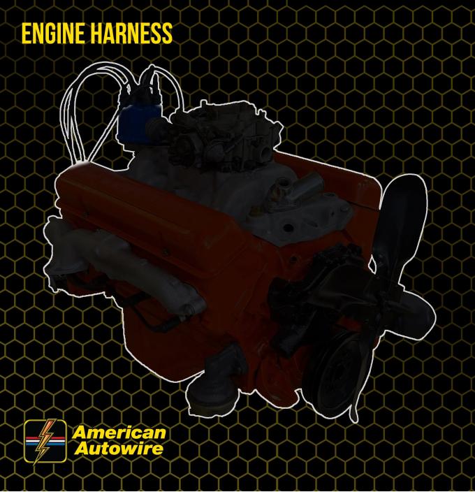 American Autowire 1977 Chevrolet Corvette Engine Harness 27065