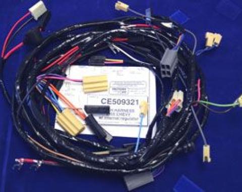 American Autowire 1955 Chevrolet Dash And Front Light Harness - Altdi CE509321