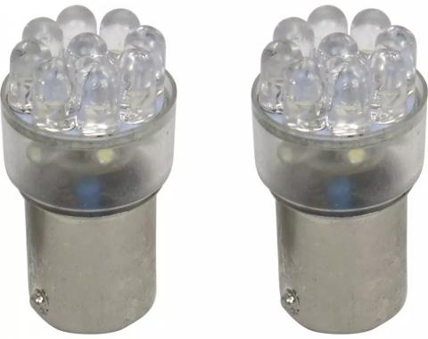 Light Bulbs, 1157, (15) Miniature LEDs Hyper White