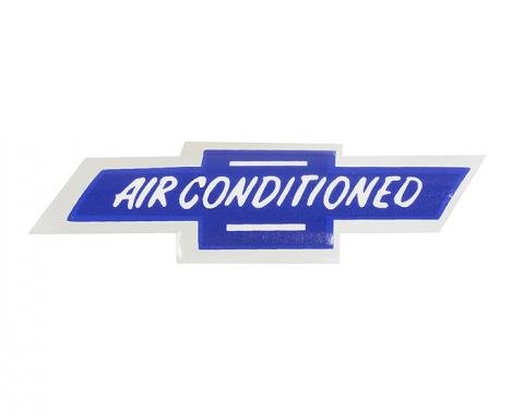 Corvette Decal, Air Conditioning Window, 1963-1965