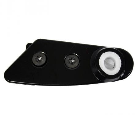 Corvette T-Top Roof Lock Plate, With Switch, Left, Black, 1979-1982