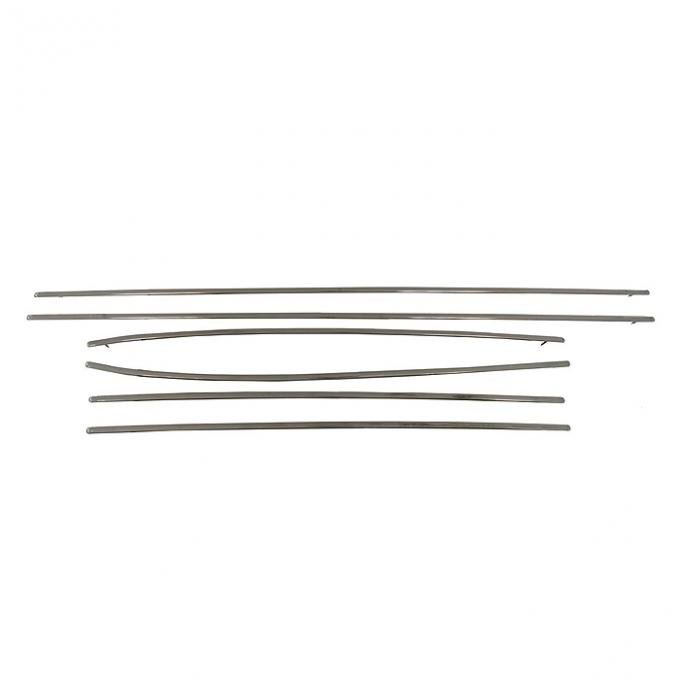 Corvette Door Panel Trim, 6 Piece Set, 1962