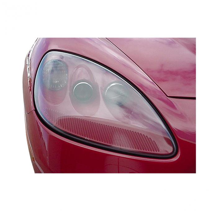 Corvette Headlight Assembly, Black, Right, 2005-2013