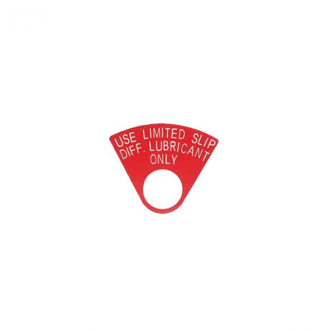 Corvette Positraction Differential Tag, 1970-1979