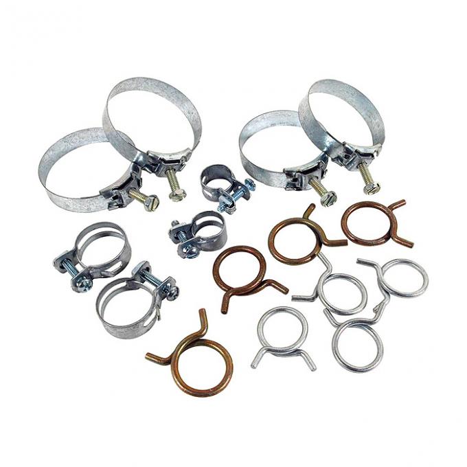Corvette Hose Clamp Kit, 283 & 327, 1961-1962