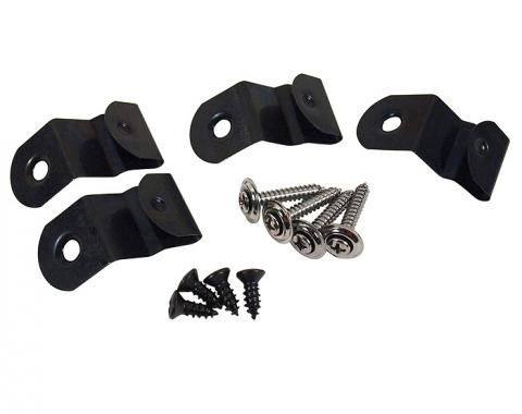 Corvette Door Panel Mounting Hardware Kit, 1968-1977