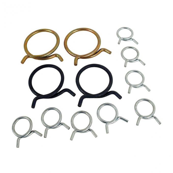 Corvette Hose Clamp Kit, All V-8, 1956-1957