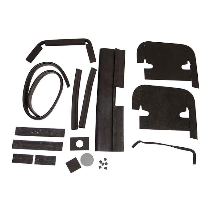 Corvette Engine Compartment Seal Kit, 327 With Air Conditioning, 1967